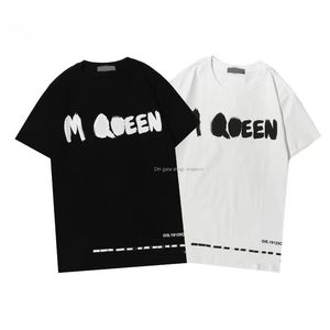 Summer Mens T shirt Spring MC4 Pattern Short Sleeves Womens Tees Vacation Casual Letters Printing Tops Over Size Range S-XXL