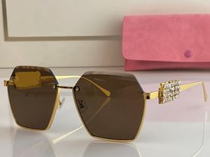 Óculos de sol feminino para verão estilo 883 antiultravioleta placa retrô meia armação moda óculos caixa aleatória 883TS