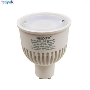 Miboxer FUT106 6W GU10 RGB CCT LED Spotlight Dimmight AC100-240V WiFi Kontrol Spot Işık Yatak Odası