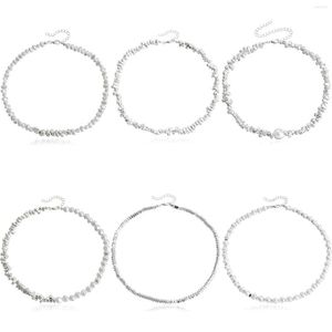 Choker Fashion Broken Nugget Für Frauen Großhandel Punk Hip Hop Unregelmäßige Aussage Kurzen Kragen Halskette Geschenk Schmuck