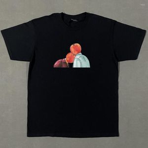 メンズTシャツ印刷クールなトップスあなたの名前で私を呼びます漫画綿モデルの男性シャツ