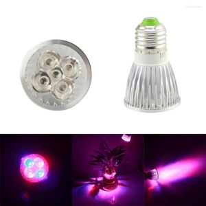 Spettro completo LED Grow Lights15W E27 Lampadina per cetriolo Fiore Pianta Verdure Sistema idroponico AC / 85-265V