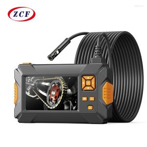 Handheld Industrial 4.3 '' Skärm HD1080P Enkel dubbla trippellinser HD1920P Auto Focus Pipe Inspection Borescope