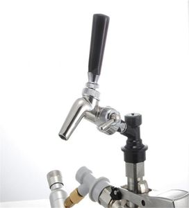 Beer Tap Keg Faucet With Ball Lock Disconnect Bar Tool 188 Stainless Steel or Brass Chromed Stem Homebrew Dispenser Accessory Fas1041566