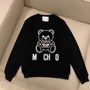 Moschinno Shirts Italy Brand Carton Bear Moschinno Hoodies Womens Sweater Pullover Render Shirts Long Sleeve Women Moschinno Sweatshirt Mens Designer Hoodie 970