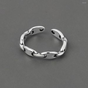 Wedding Rings Jianery Korean Ins Style Sweet Link Chains For Women Jewelry Trendy Geometric Valentine's Day Gift