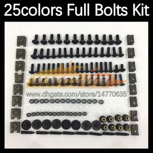 268 st Complete Moto Body Full Screws Kit för Honda VFR800 VFR 800 VFR800RR 02 03 05 06 2007 2008 2008 2011 2012 Motorcykelmässa bultar vindskärm Bultskruvmuttrar mutter