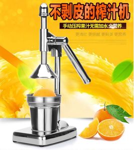 Spremiagrumi Acciaio inossidabile Home Commercial Stand Spremiagrumi manuale Macchina per spremiagrumi Estrattore per spremiagrumi Lemon Orange Pressing Juice Maker