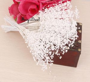Decorative Flowers & Wreaths MagiDeal 100 Stems Handmade Pearl Bead Spray Wedding Bouquet Cakes CraftsDecorative