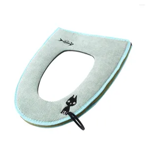 Toilet Seat Covers Cover Cushion Mat Padded Potty Washable Pads Warmer Thicken Proector Closestool Household Training Bathroom Pad Soft