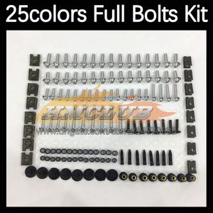 268pcs Kit de parafusos completos para parafusos de moto para Honda Vtr1000f SuperHawk 1997 1998 1999 2000 2001 2002 2003 04 2005 Parafusos de moto parafusos de parafusos de parafuso de pára -brisa parafuso