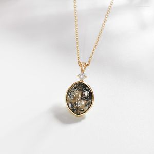 Pendant Necklaces Crystals From Austria Women's Pendants Jewelry For Ladies Party Wedding Fashion Korean Style Birthday Bijoux Gifts