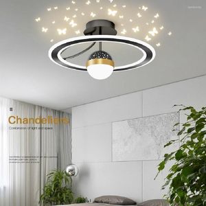 Lampadari Modern Simple Gypsophila LED Lampadario Living Studio Camera da letto Sala da pranzo Foyer Home Illuminazione per interni Decor Plafoniere