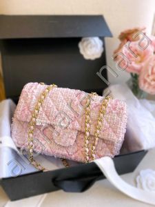 pembe çanta tasarımcısı çanta pembe çanta dokuma çanta Moda Bağbozumu crossbody çanta Sevimli ve büyüleyici kadın çantası