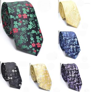 Laço amarra o pescoço para homens festas flor flor sidk the paisley escritório de galheta de gravura de casamento de casamento teal esmerald verde cravat acessórios