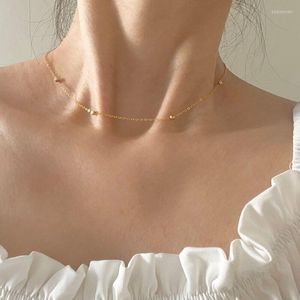 Choker Chokers 14K Gold Fill Necklace Dainty Ball Chain Link Minimalist Simple Necklace Jewelry Gift