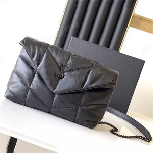 Top quality Luxury Designer Shoulder Bags Real Leather Women's Cleo LOULOU brushed tote Clutch Bags presbyopic man hobo Wallet Crossbody Bags women Handbags Purses