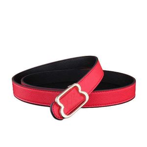 Luxury Designer Belt Premium Cowhide Letter Sl￤t sp￤nne Kvinnor B￤ltesbredd 2,4 cm Top Brand Dekorativ kjolbyxor B￤lte