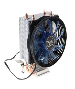 Laptop Cooling Pads CPU Cooler Master 2 Pure Copper Heatpipes Fan With Blue Light System 203A1806832