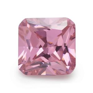 Lose Diamanten Großhandel Hohe Qualität 100 Teile/beutel 5x5 mm Asscher Facettierte Schnittform 5A Schwarze Quadratische Zirkonia Perlen Für Je Dhzmx