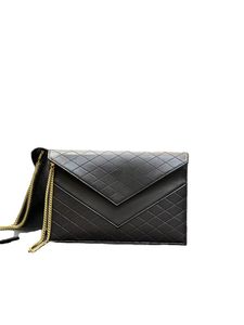 Torba crossbody torebka importowana dla dzieci w stylu kopert w stylu sprzęgła retro łańcuch sprzętowy 5A Jakość