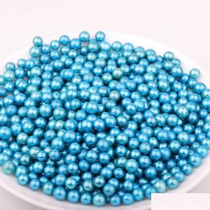 Pearl Wholesale Mix Colors 7 511Mm Round Sky Blue Edison Perle sfuse Accessori per gioielli fai da te Regalo per le donne Party D Dhnrt