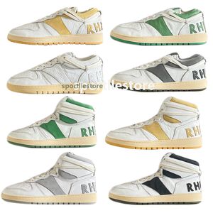 Shoes Rhude Rhecess Low Designer Shoe Sneakers High Platform Famous