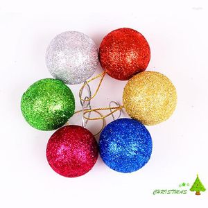 Вечеринка украшения рождественский орнамент висящий мяч Рождественский дерево разноцветный декоративная пена