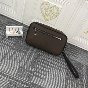 Mode-Clutch-Tasche für Herren und Damen, Clutch mit Buchstabenmuster, Reißverschluss, tragbare Freizeit-Universalhandtasche