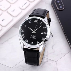 Stainless steel Wrist Watches for Men 2023 New Mens Watches All Dial Work Automatic machinery watch Top Luxury Brand Clock Men Fashion Leather band om0