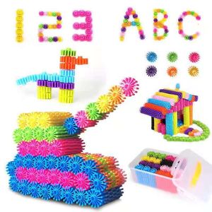 Математическая подсчет времени Большой размер строительных блоков для детских игрушек красочные массовые кирпичи DIY Строительные игрушки модели образовательные детские подарки 230213