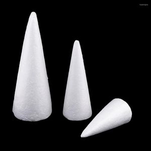 Decorações de Natal Magideal 3pcs Cone em forma de isopor Ornamentos de espuma