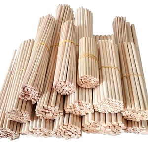 Natural DIY Wood Stickes Handmade Extra Thick Rattan Aromatherapy Diffuser Refill Sticks Woodworking Rattan Stick