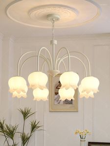 Kronleuchter Italienisches Esszimmer Kronleuchter Schlafzimmer Kinderlampen Wohnzimmer Moderne Blumenprinzessin LED-Leuchten