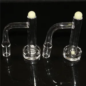 Quartz Blender Banger Smoking Nail mit 14 mm Bucket Pillar Ball Carb Cap Domeless Quartz Terp Slurper Bangers