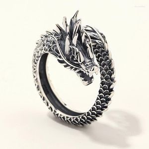 Anéis de casamento Bohemian Dragon for Women Boho Party Trend Korean Creative Creative Geométrico Irregular Jewelry Gift