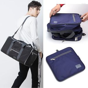 Bolsas de mochila Bolsa de viagem Bolsa de viagem de grande capacidade/Mulheres bagagem de mochila armazenamento de dufffle duffle ombro dobrável pt1110