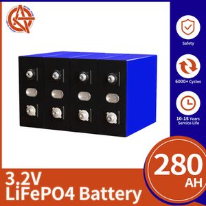 12V Lifepo4 Battery 280AH 270AH Rechargeable Lithium Iron Phosphate Battery DIY 12V 24V 48V Solar Cell For Golf Cart EV