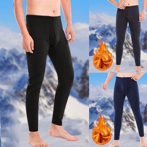 Herrenhosen, superdicke Herren-Thermo-H-Hose mit einfachem Boden aus Baumwolle und Wolle, kaltes Flanell, 12 Geschenk