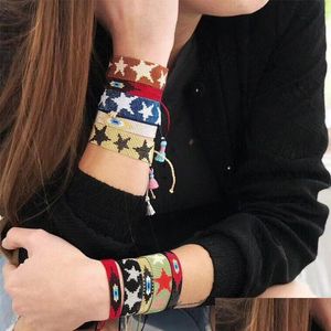 Charm armband shinus boho miyuki stjärna armband grossist vänskap smycken delicas pseras mujer moda guld dhkih