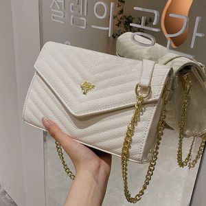 Handtasche Fabrik Billig Großhandel Einzelhandel 2023 Neue Kaviar Litschi Muster Umschlag Tasche Flip Einzelne Schulter Msenger Kette Frauen