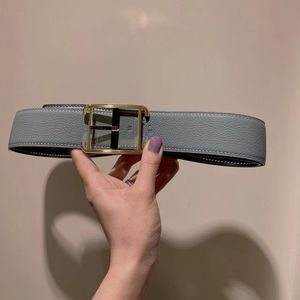 designer belts men's classic fashion business casual belt wholesale mens waistband womens metal buckle leather width 3.2-3.8cm HY232
