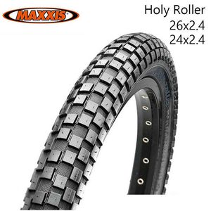 S 1PC/2PC MAXXIS 26 HOLY ROLLER 26*2,4 24*2,4 BMX BICYCLE STREET CHOCOCOLET TREAD CLIMBING TIRE TRIAL Ultralight Bike Tire 0213