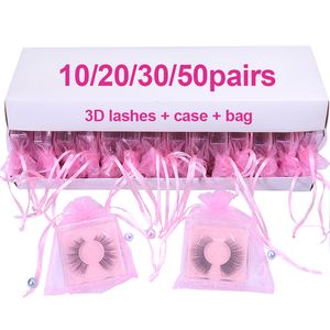 Eye Shadow Bulk Custom Natural 3D 5D Mink Eyelashes 8D Nature Fluffy Wispy Eyelash Säljare Partihandel med Anpassa privat etikett 230211