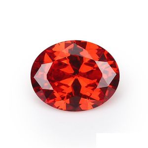 Diamanti sciolti all'ingrosso Moda Mix Colore 30 Pz / borsa 4X6 Mm Ovale Taglio Sfaccettato Forma 5A Vvs Cubic Zirconia Per Gioielli Fai Da Te Nave Dhx3C