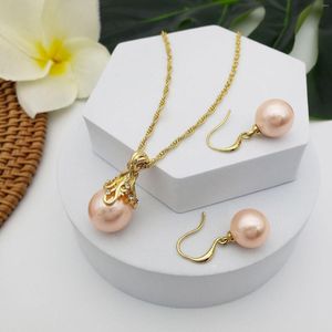 Necklace Necklace Earrings Set 2023 Trendy Wholesale Earring For Women Colorful Pearl Jewellery Hawaiian Accesories Sets