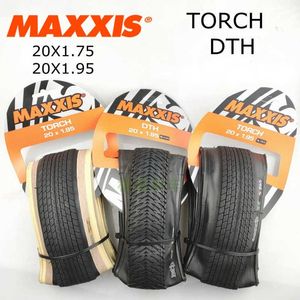 Gomme bici! Maxxis Dth20-Inch Torch Folding 20*1.75/1.95 Pneumatico esterno da motocross per bicicletta a prova di foratura 0213