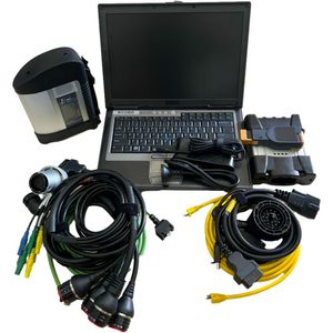 2024 MB Star C4 Strumento di connessione SD per BMW ICOM Next Diag OBD2 Diagnostic Programming Scanner 2TB HDD Multi-Language D630 Lapto
