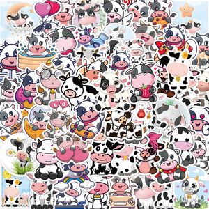 60Pcs Cartoon cow stickers milch cow Graffiti Kids Toy Skateboard car Motorcycle Bicycle Sticker Decals