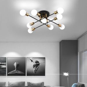 天井照明ノルディック鉛現代光照明器具ランパラスデカランパラリビングルームベッドルームダイニングルームセイル